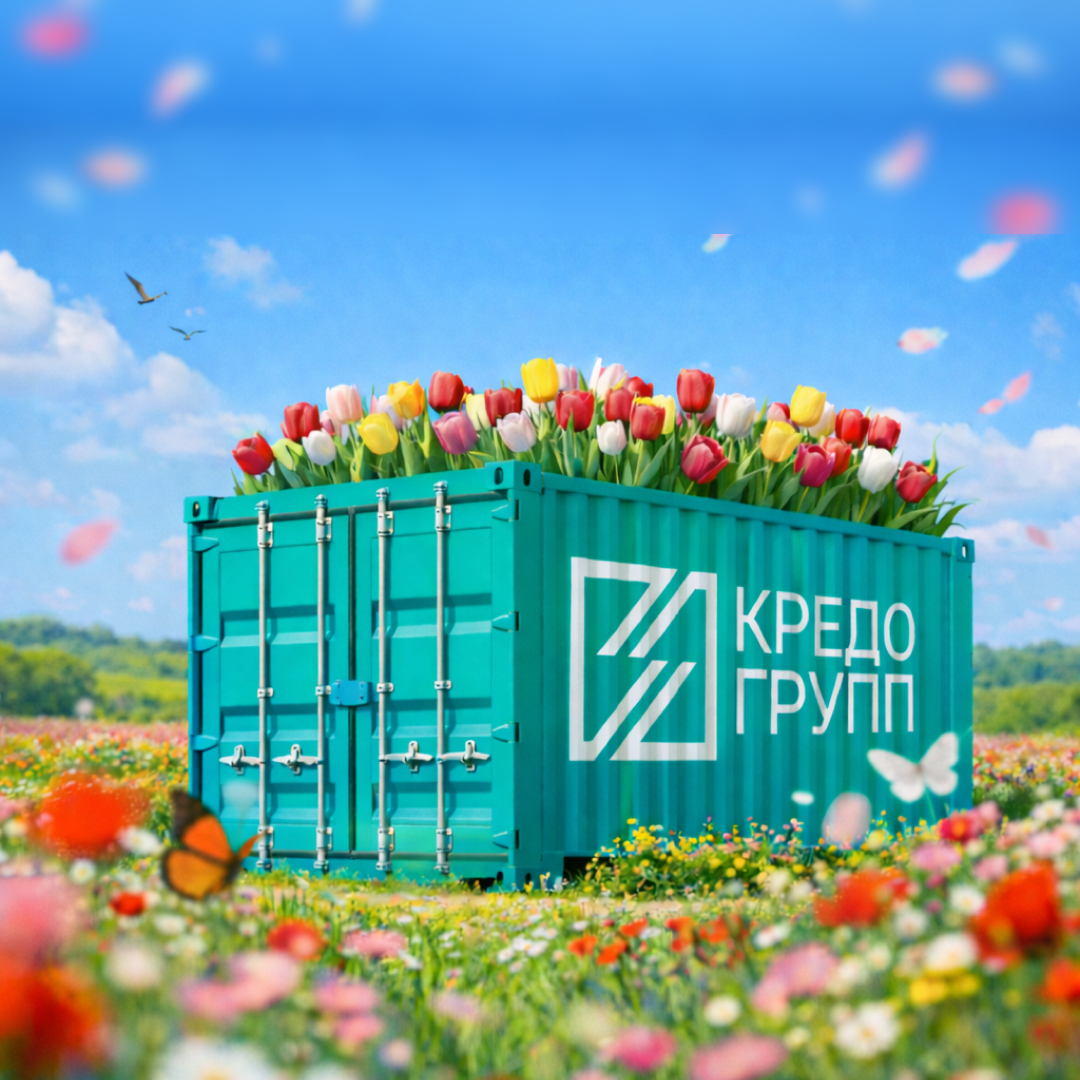 Команда Кредо Групп поздравляет женщин с 8 марта!