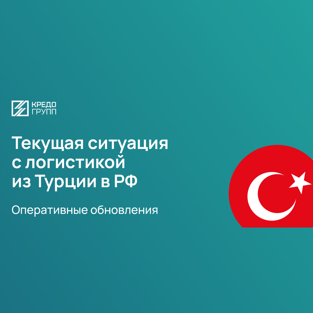 Текущая ситуация с логистикой из Турции в РФ: проблемы и решения